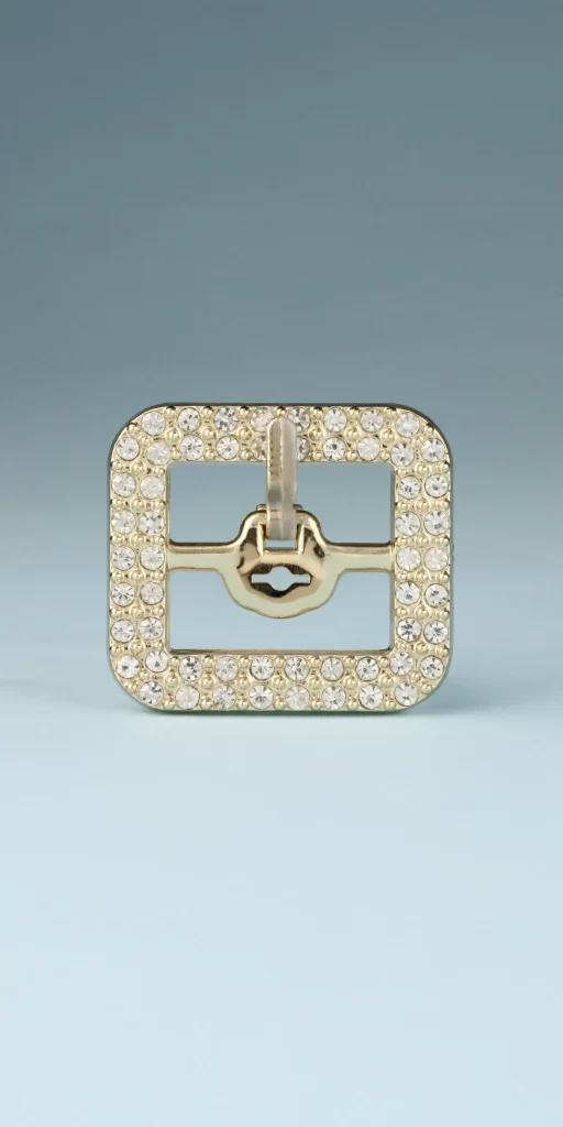 Diamond & Enamel Buckles